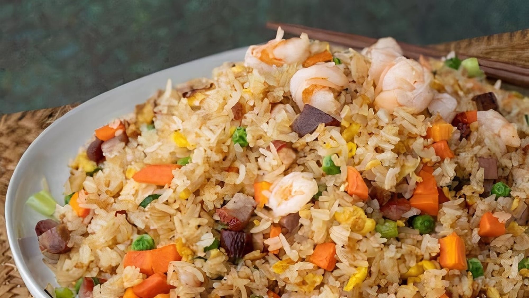 Fried Rice Combination - Com Chien Duong Chau