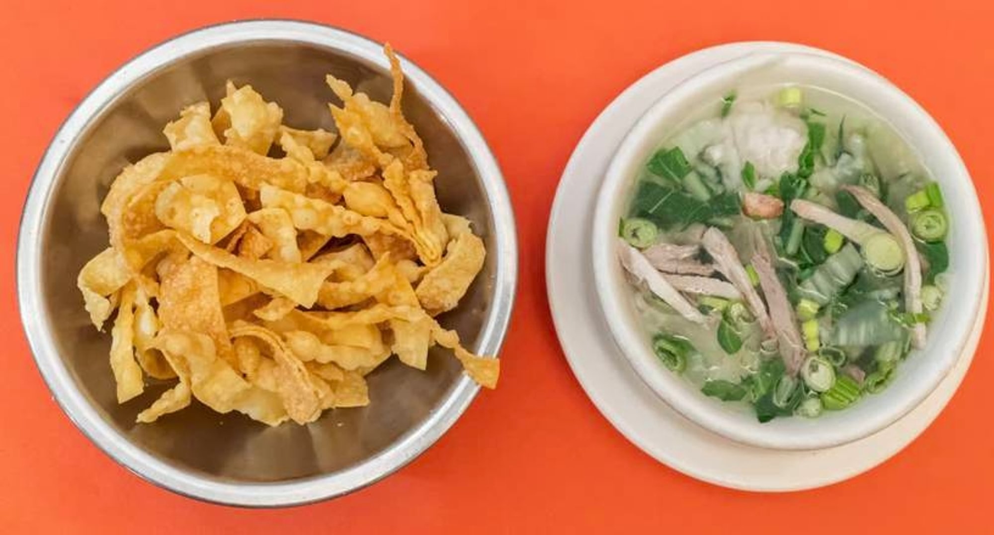 Fried Wonton Soup