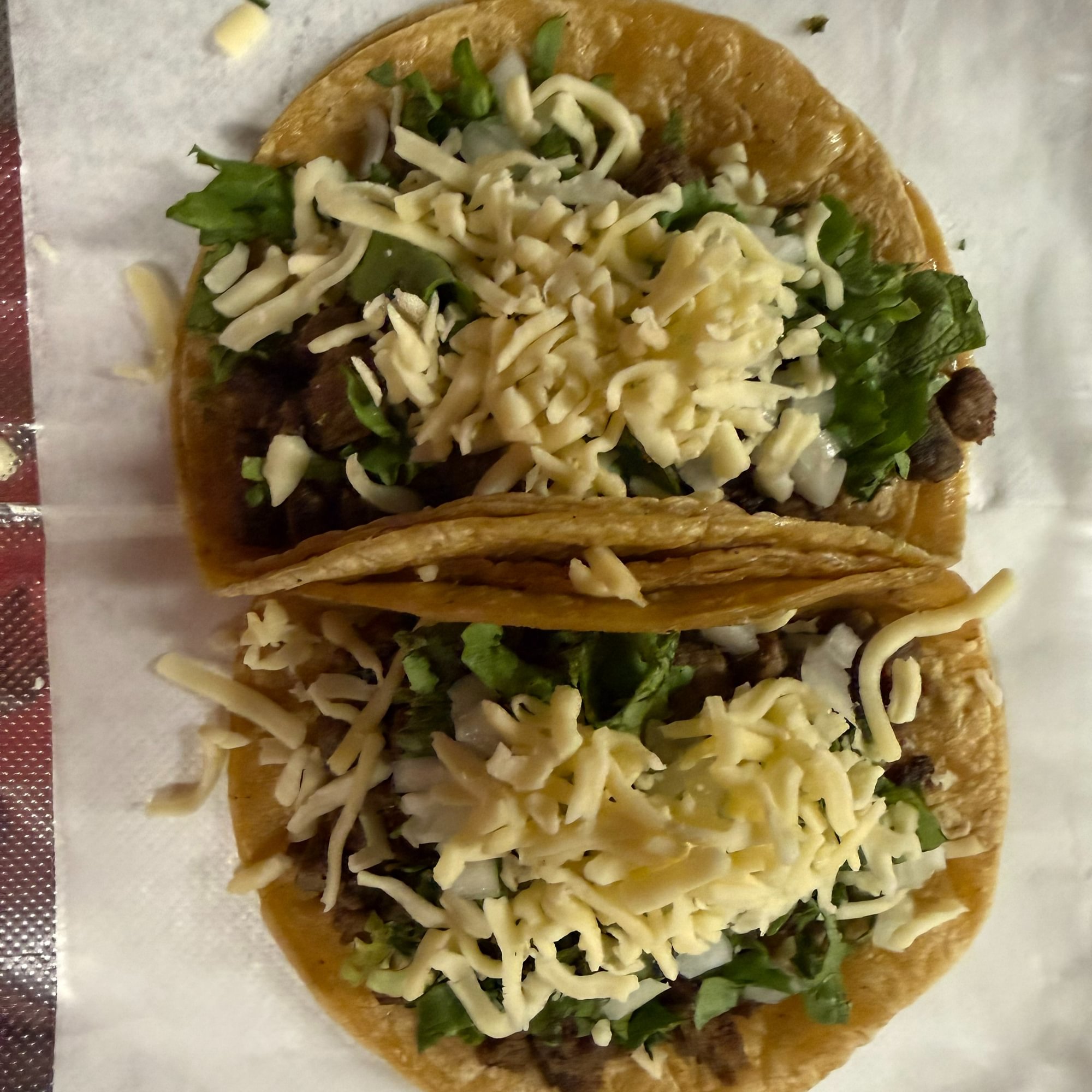 Pizza (LG) & Tacos (4)