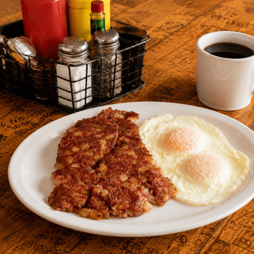 Corned Beef Hash & Eggs