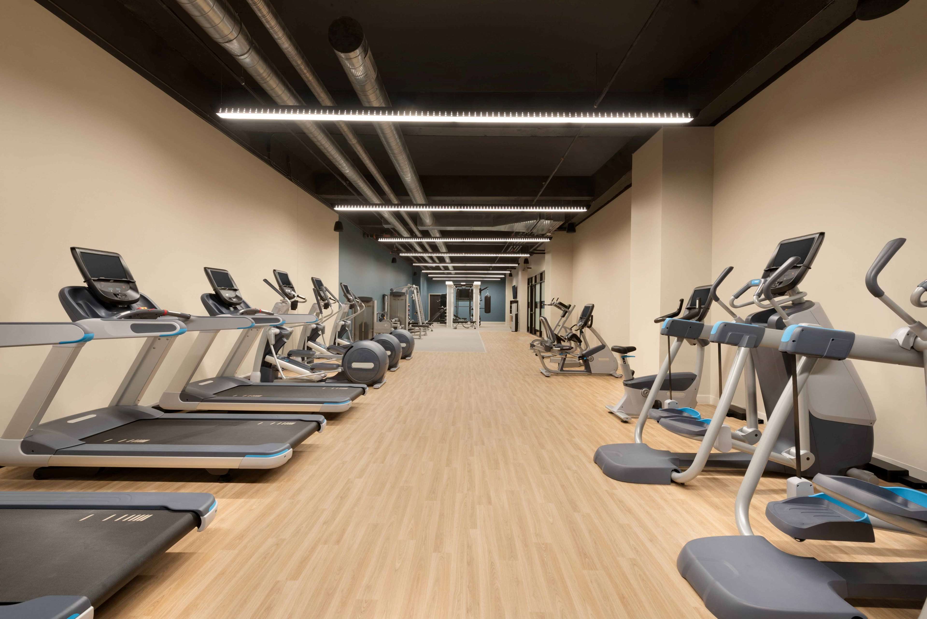Health club  fitness center  gym