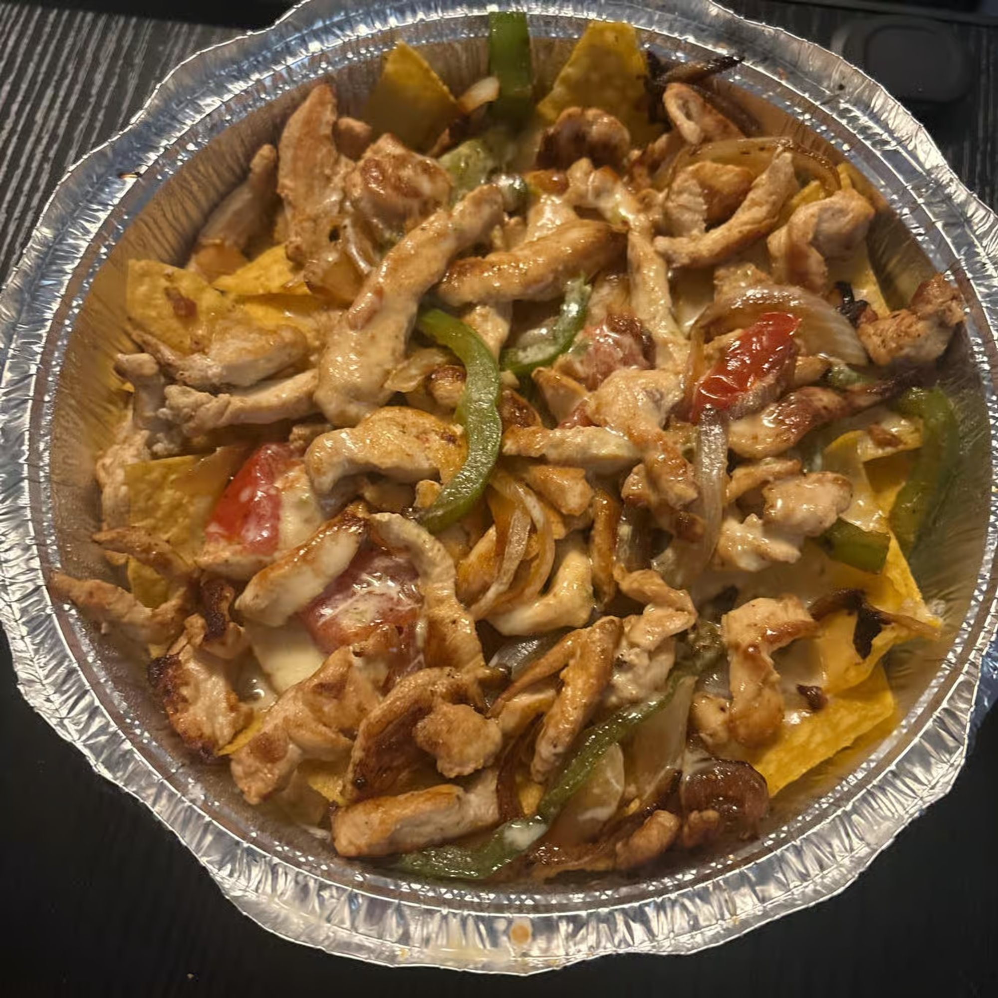 Fajita Chicken Nachos