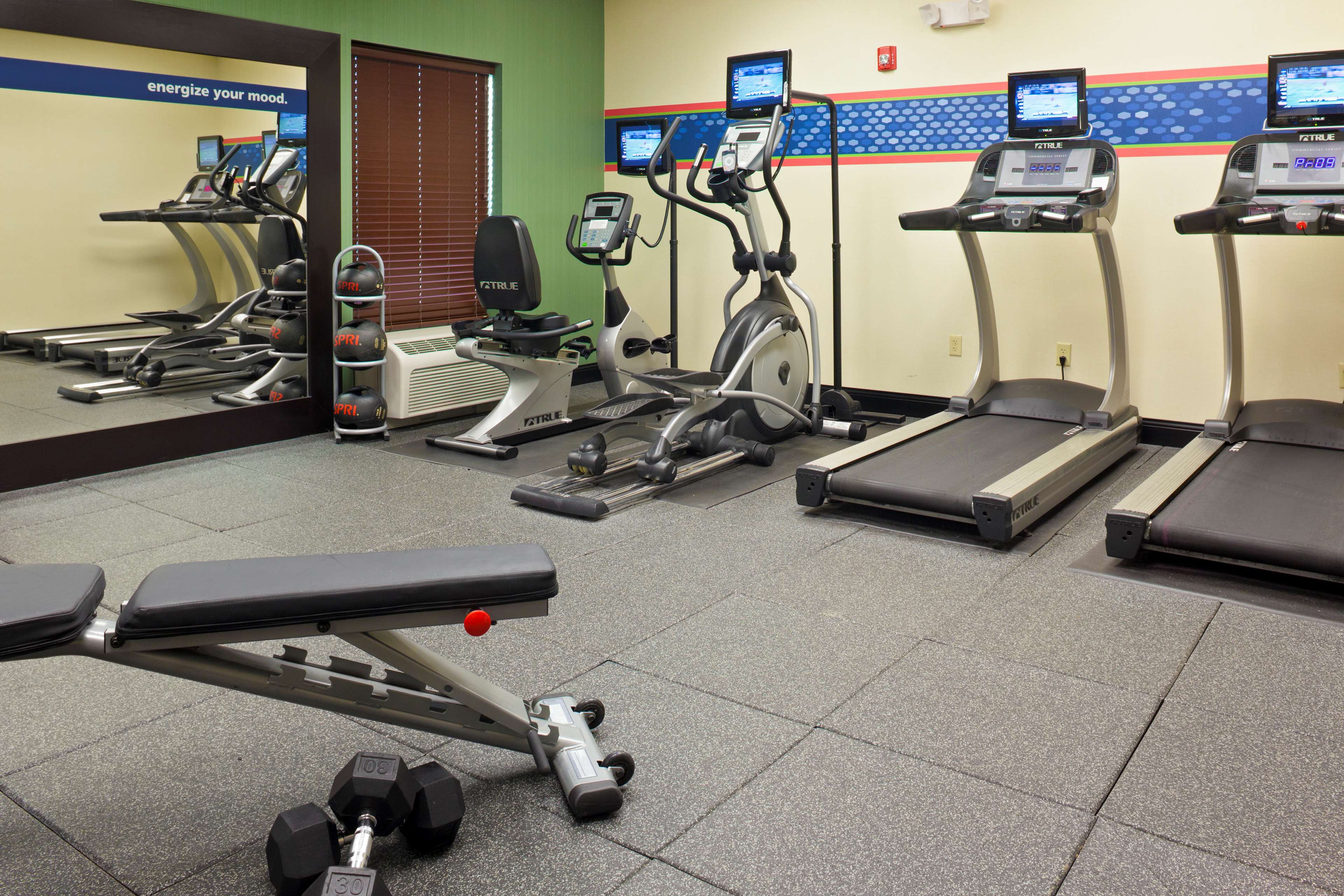 Health club  fitness center  gym