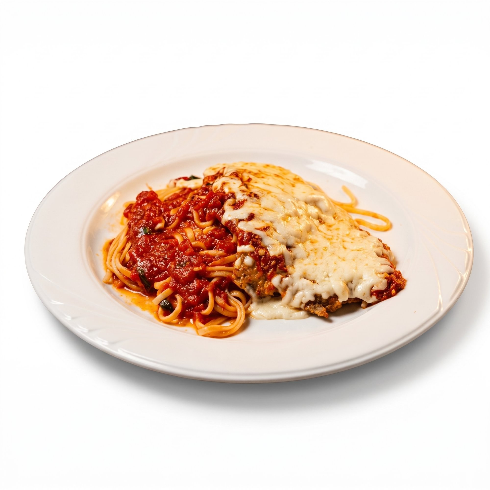 Breaded Veal Parmigiana - Dinner