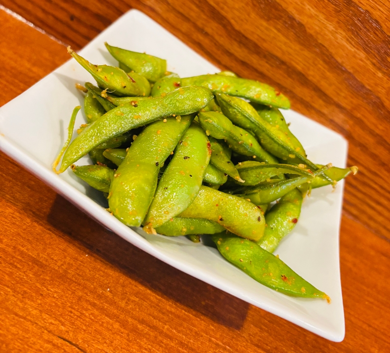Chili Garlic Edamame