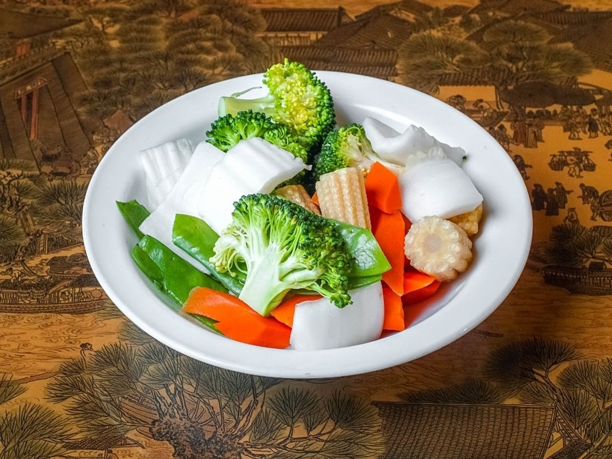 Steamed Mixed Vegetables