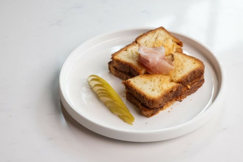 Grilled Cheese and Prosciutto