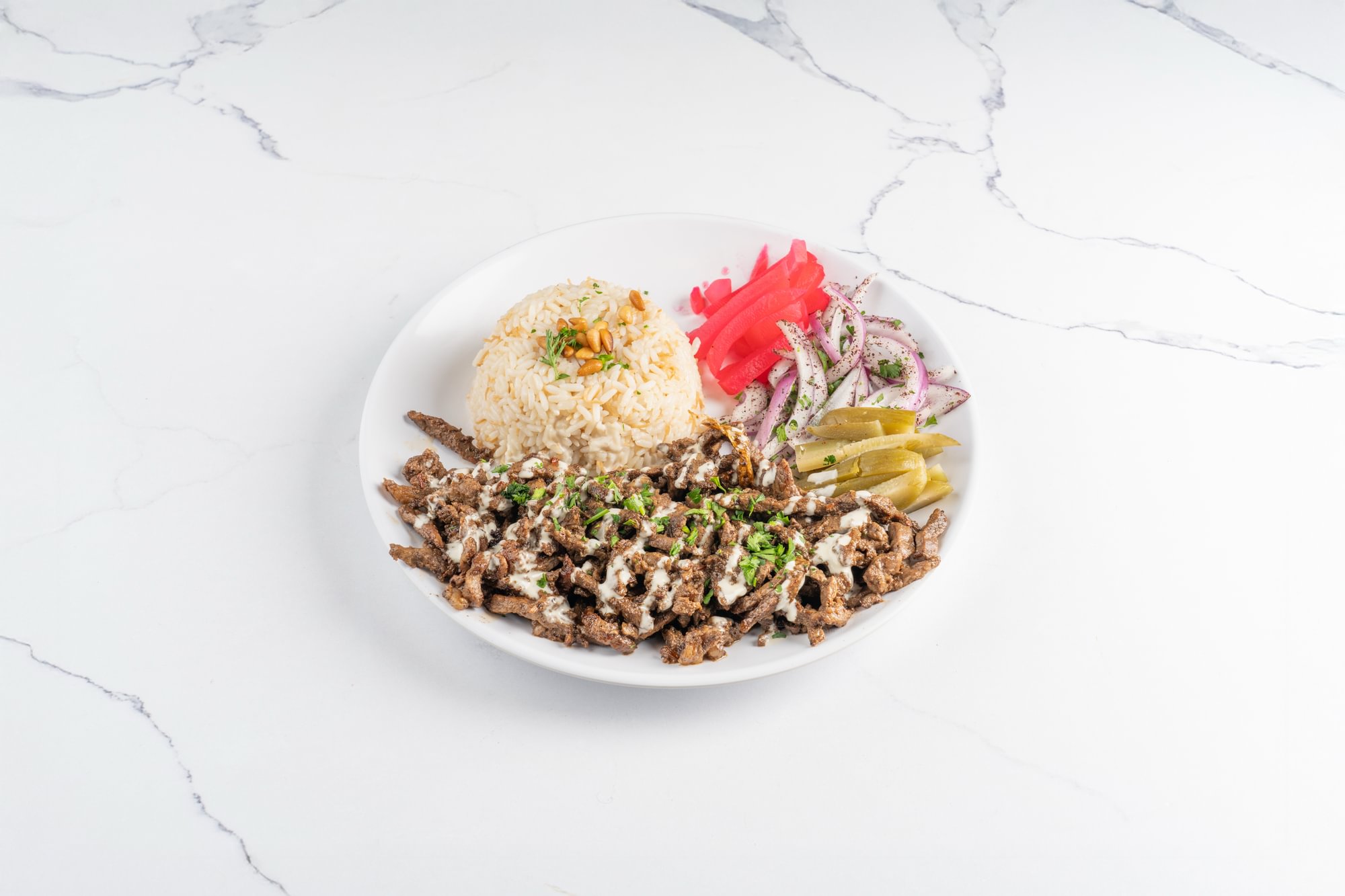 Shawarma Platter Lamb Grill