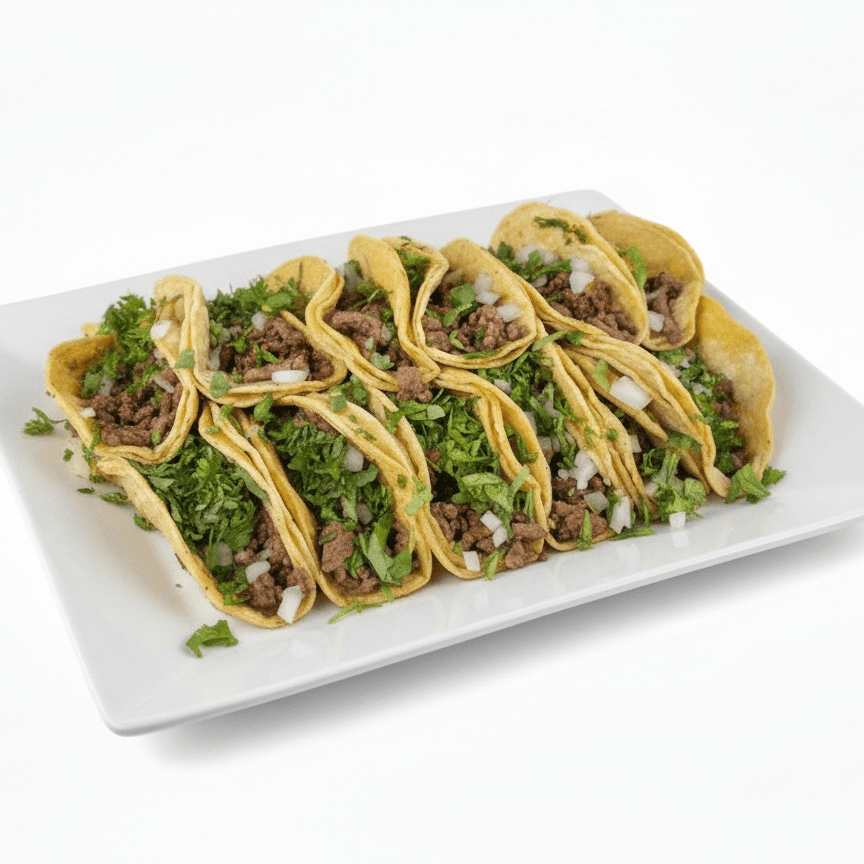 Taco Plate (10 Tacos Special)