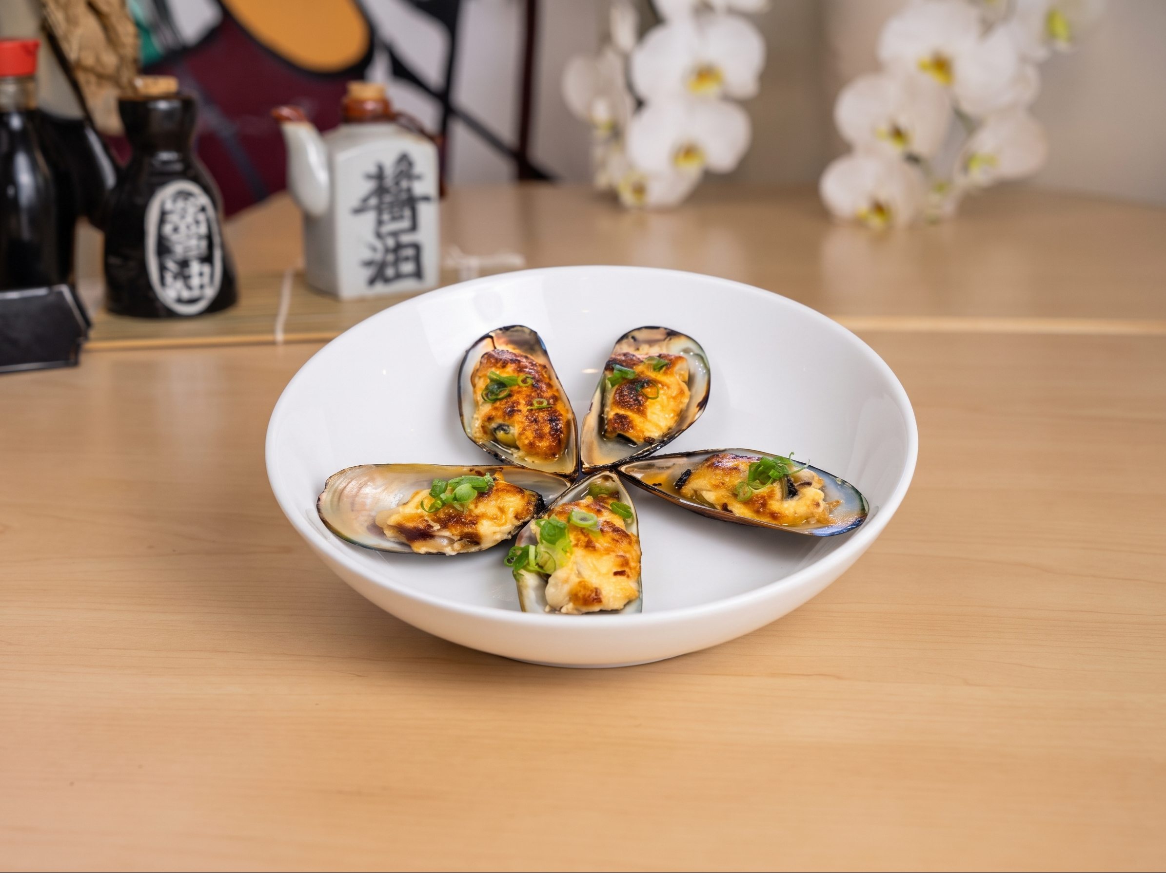Baked Mussels