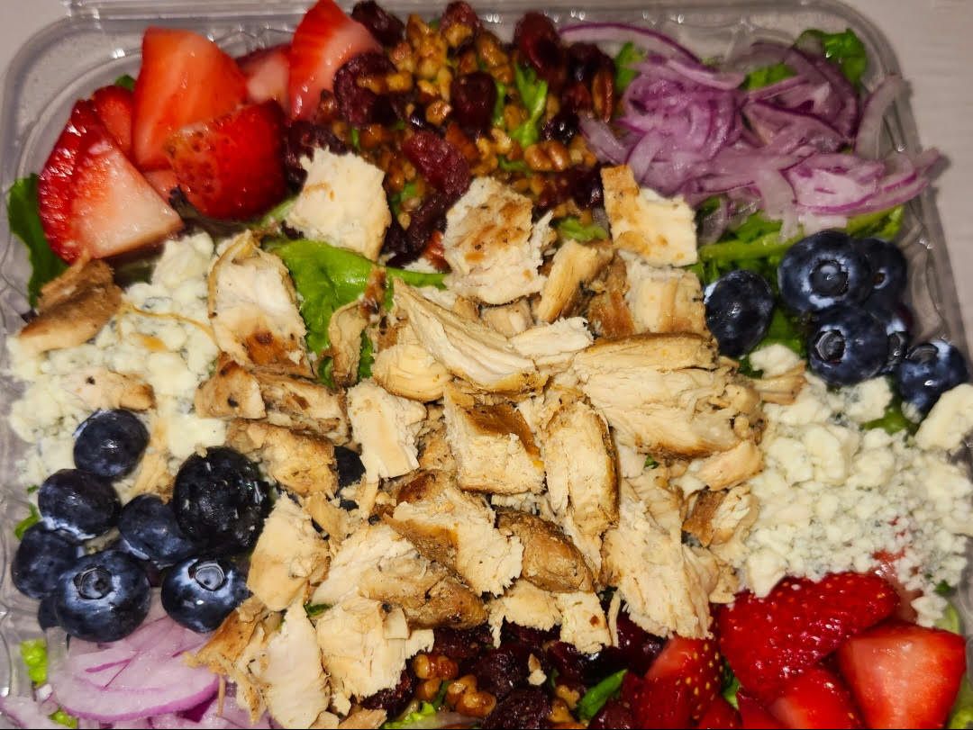 Mixed Berry Chick Salad