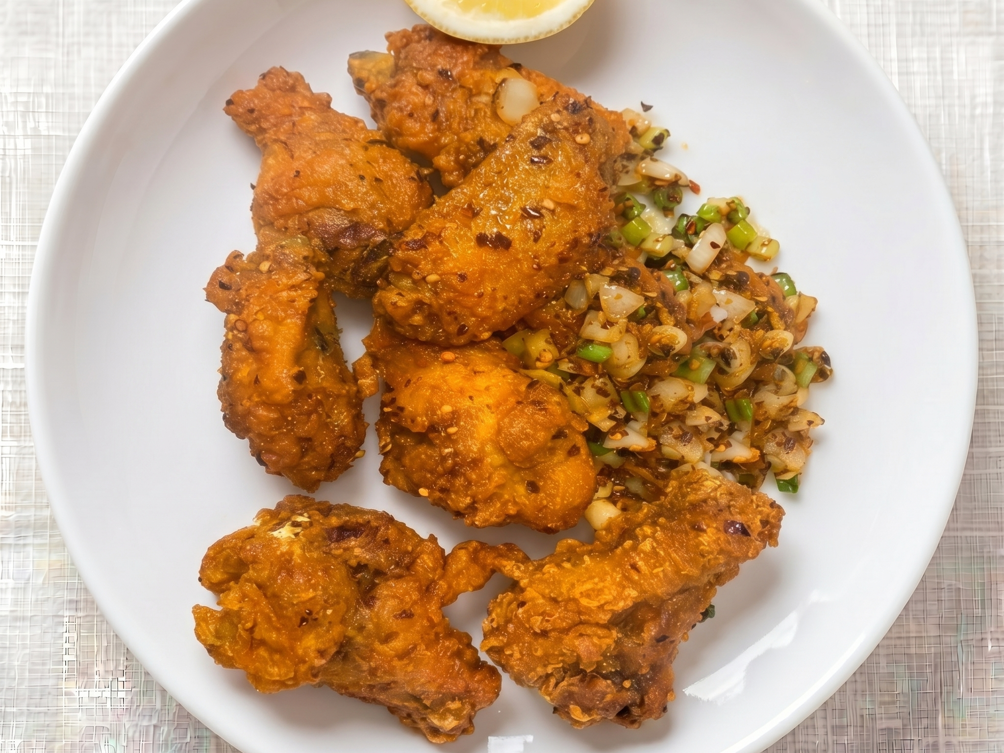 Spicy Fried Chicken Wings (8 Pc)