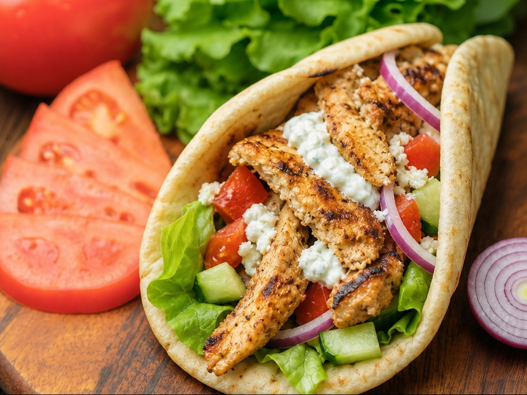 Chicken Gyro Wrap