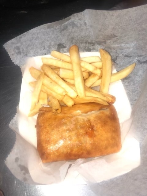 2 for $10 Pizza Puff With Fries