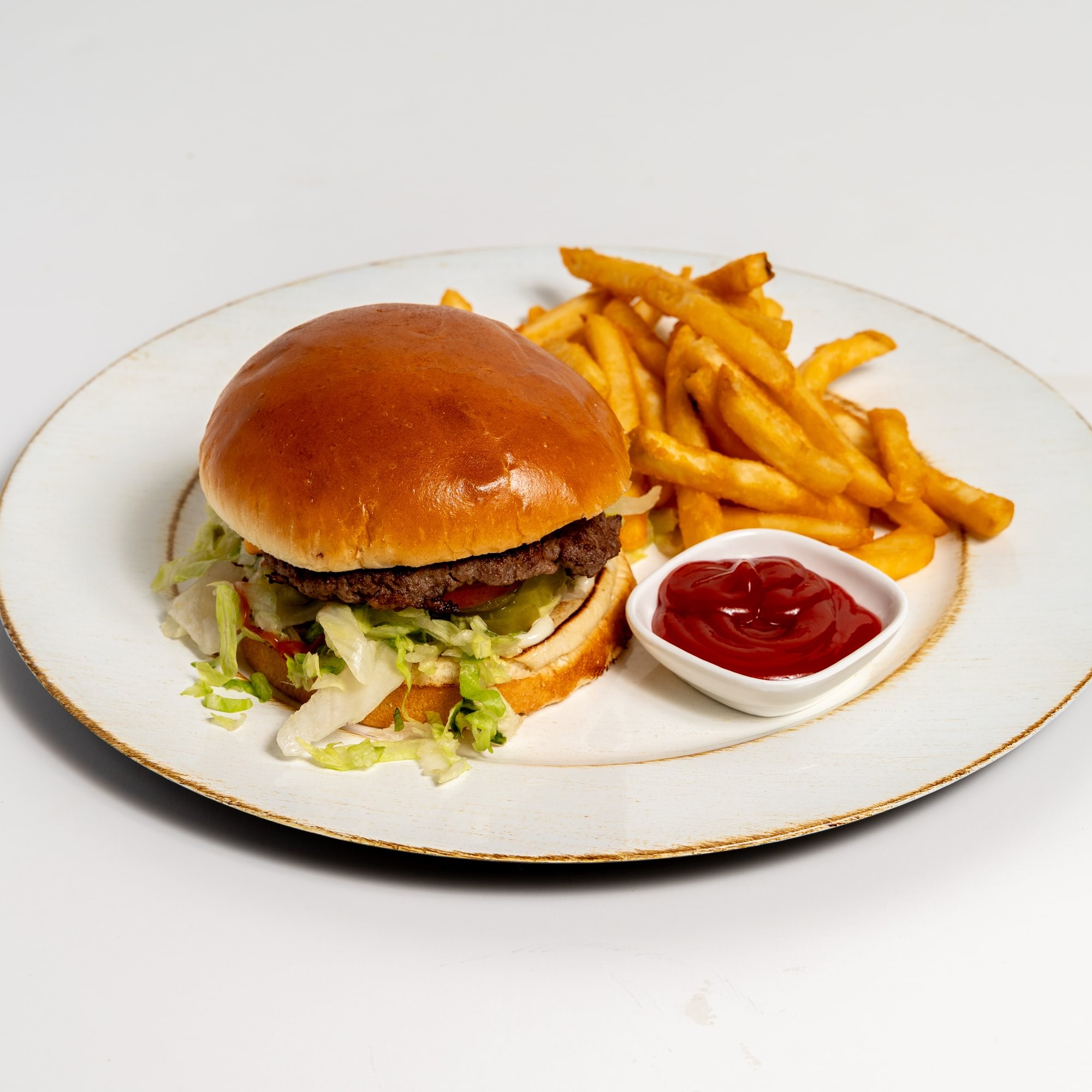 Black Angus Cheeseburger