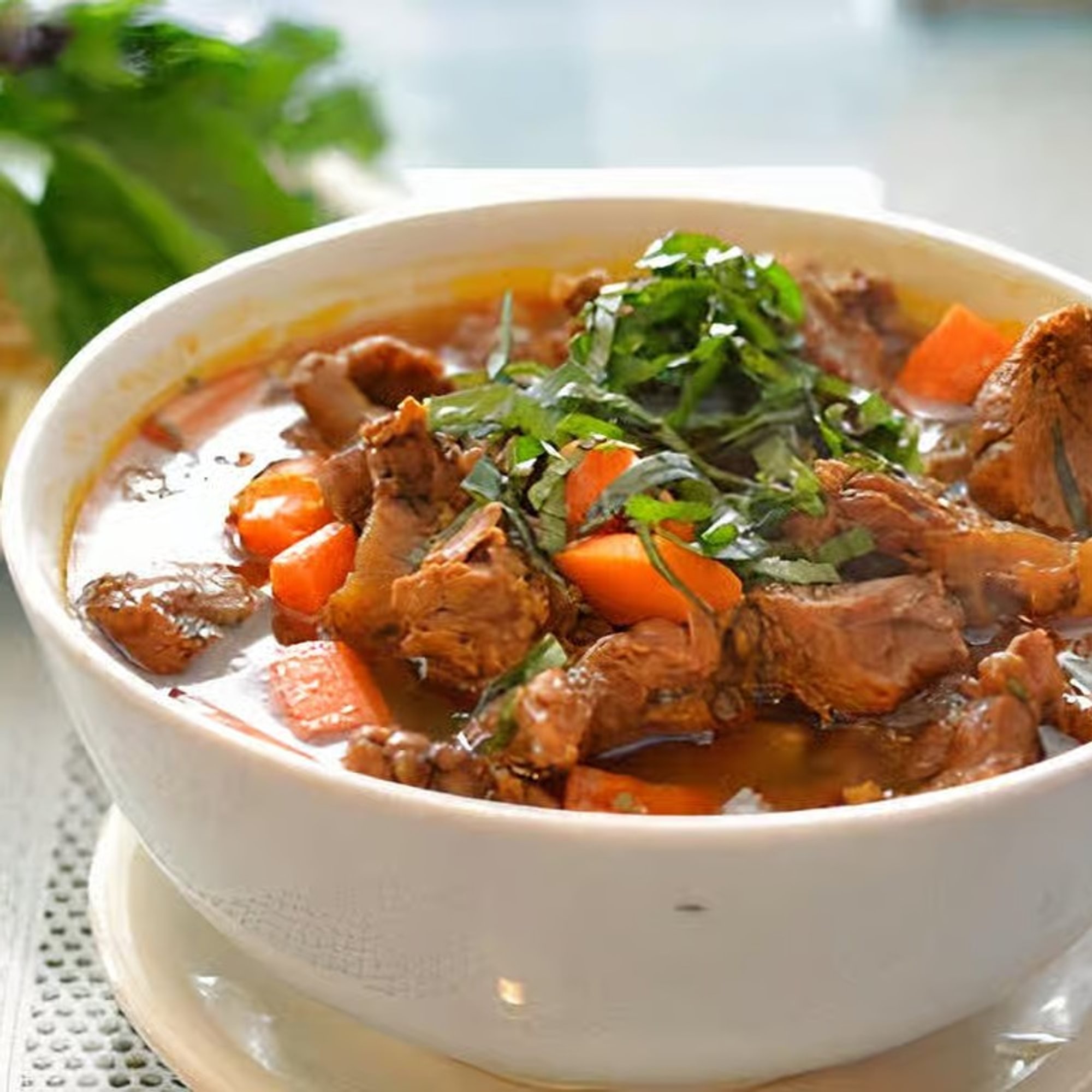 39. Hủ Tiếu Bò Kho - With Rice Noodles