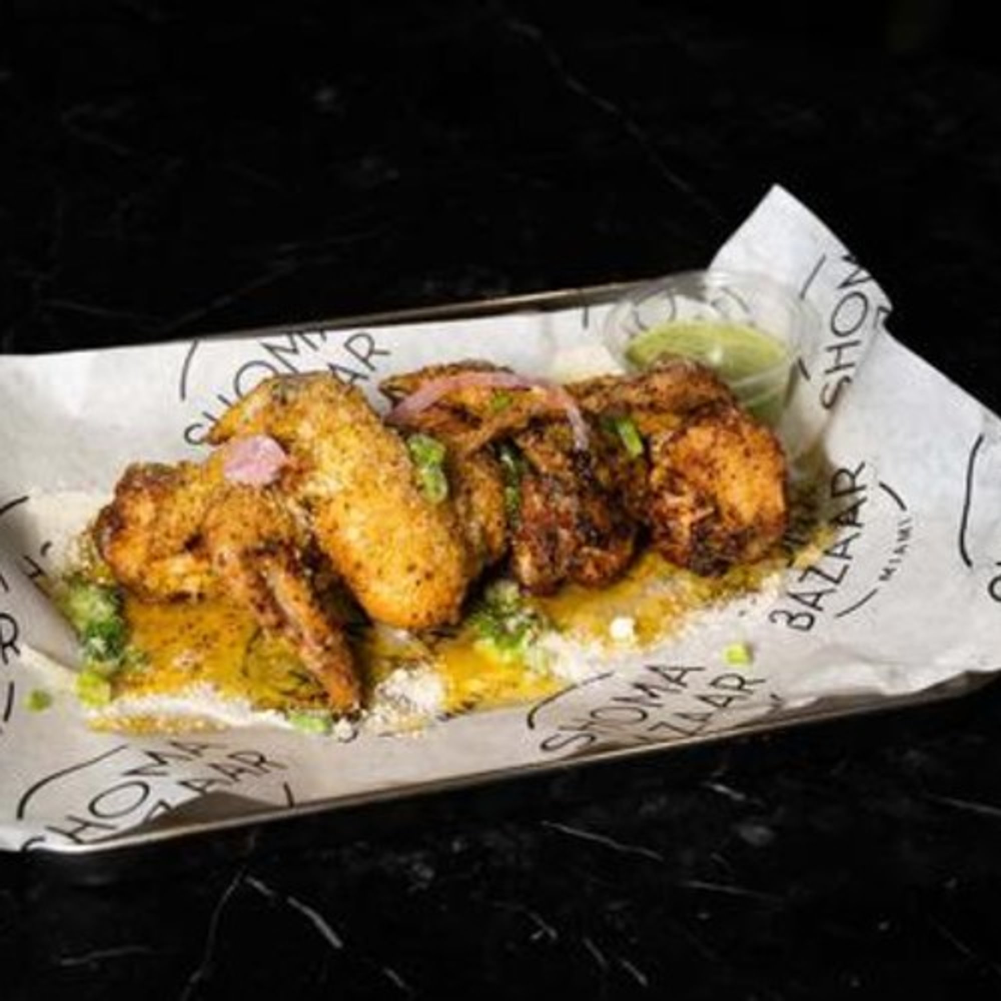 Lemon Pepper Parmesan Wings