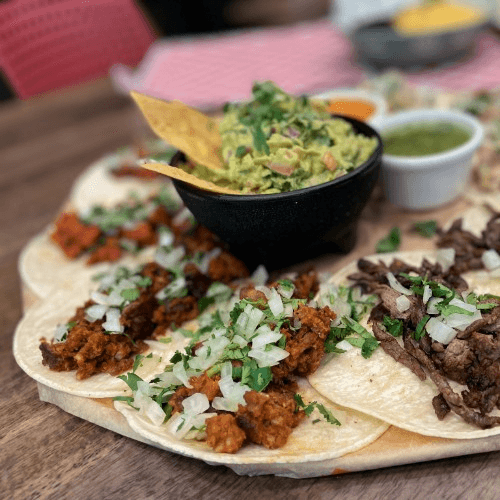 3 Chorizo Tacos