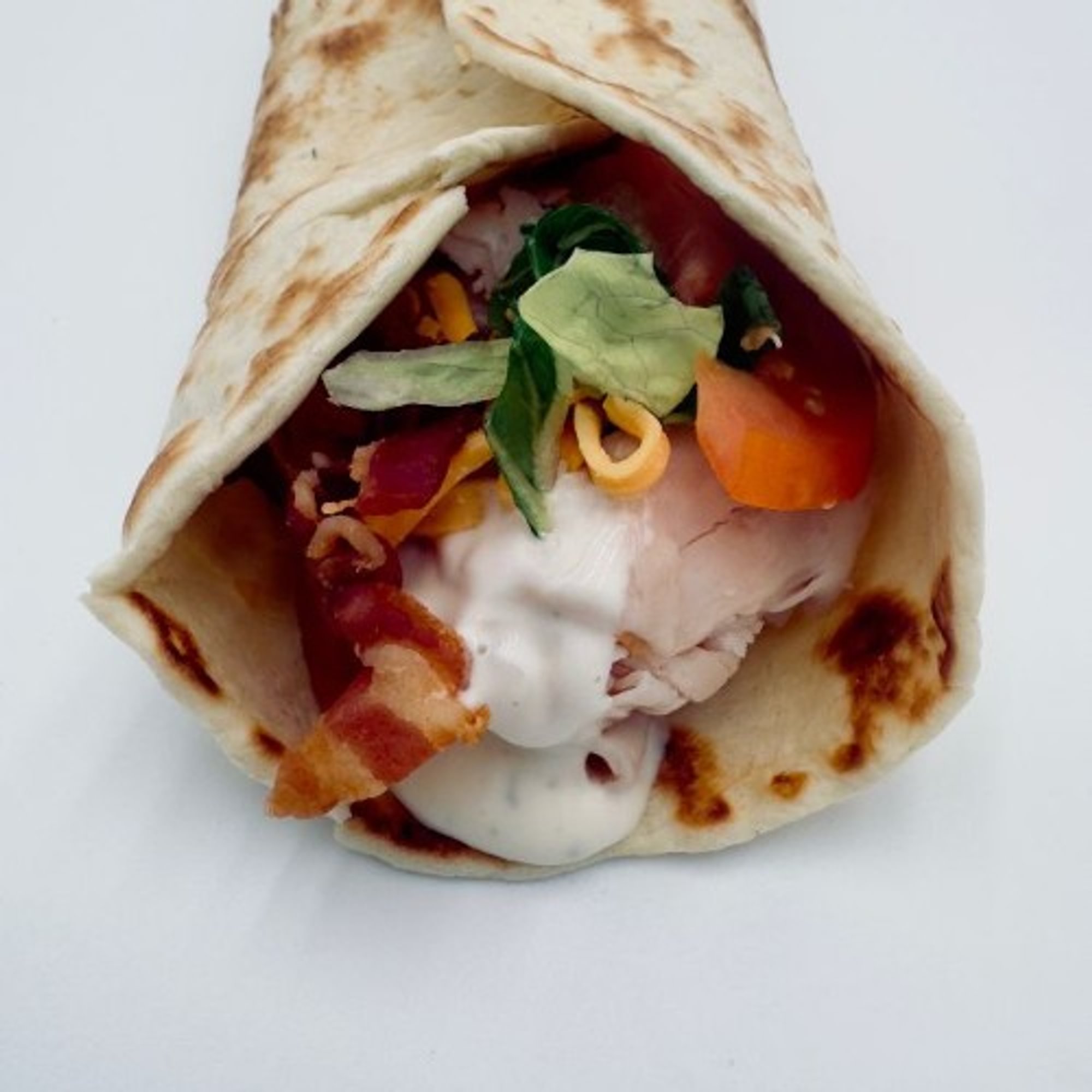 Turkey Bacon Pita