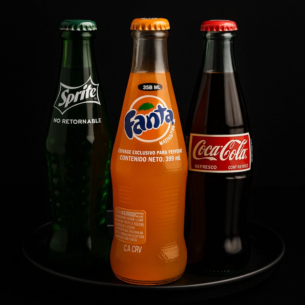 Glass Bottle Soda