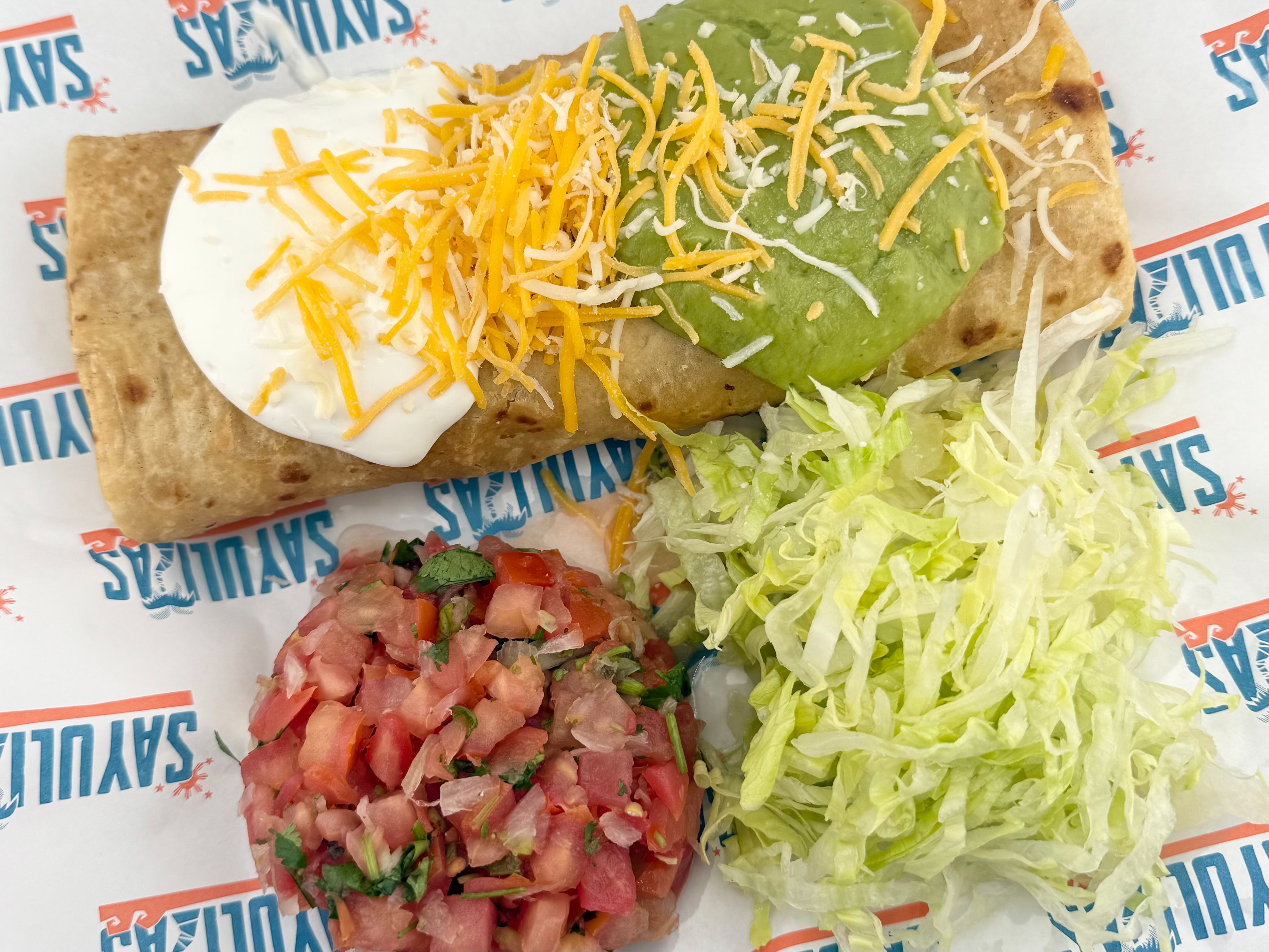 Shrimp Chimichanga