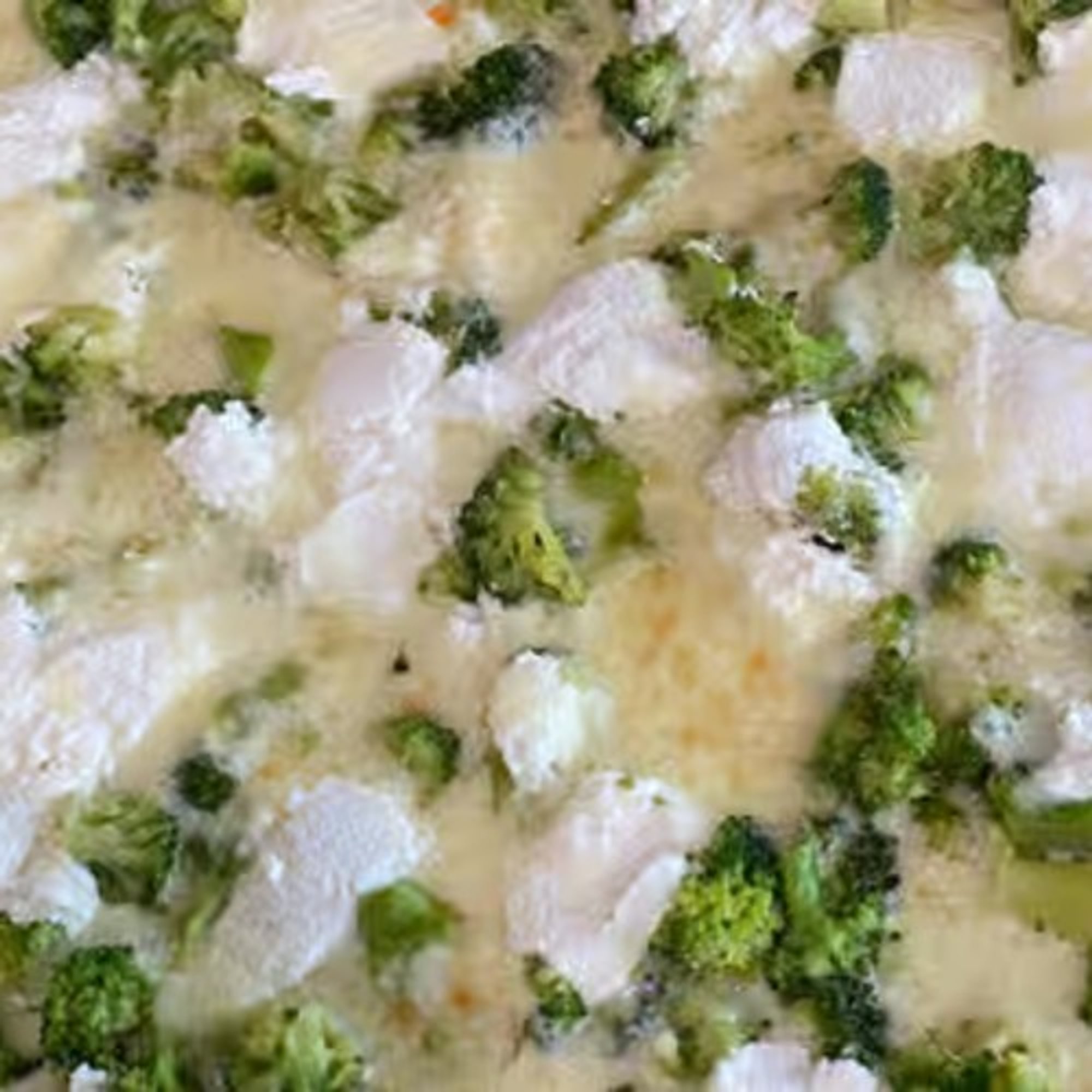 White Broccoli or Spinach Pizza