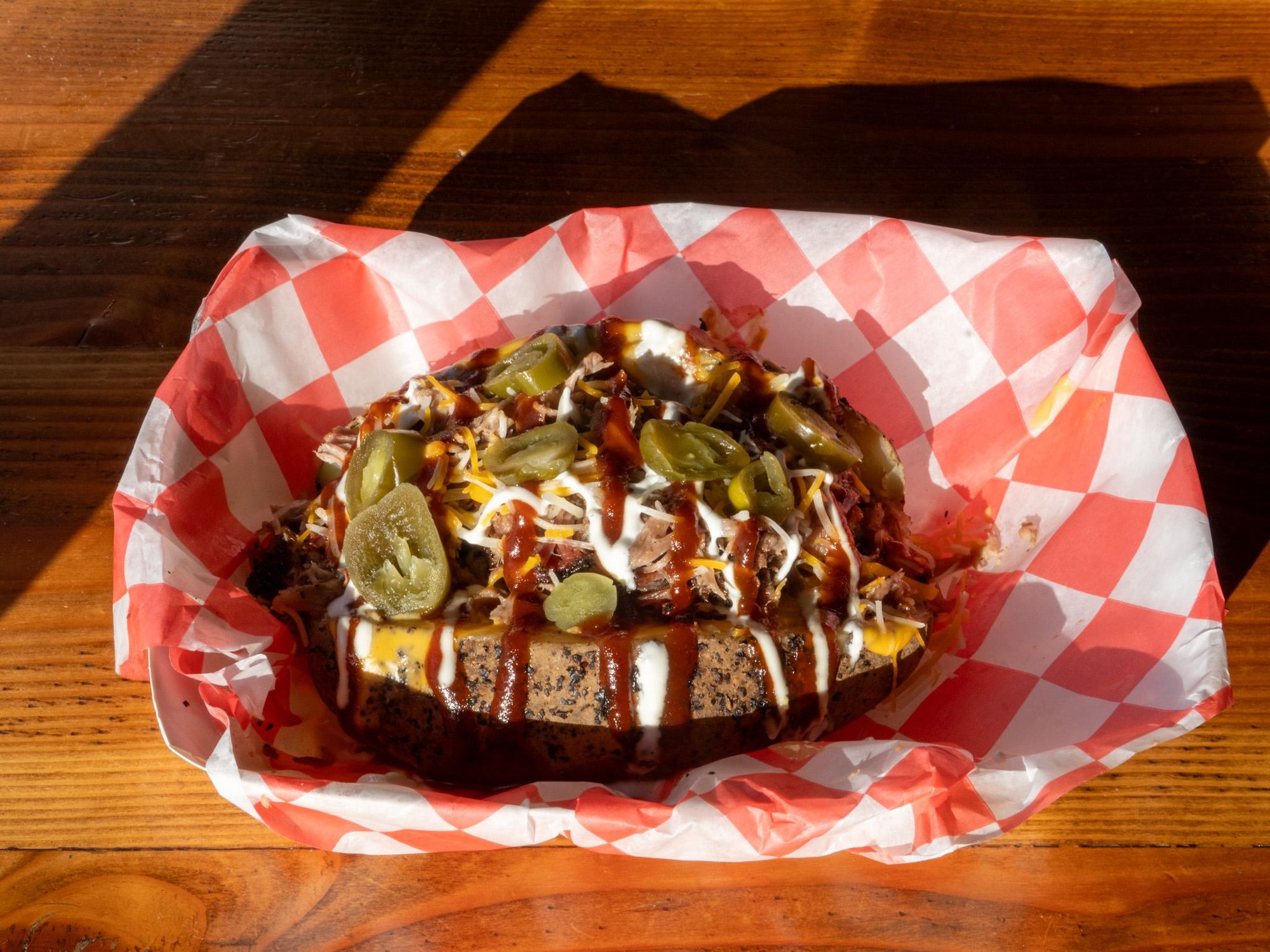 Brisket Loaded Baked Potato