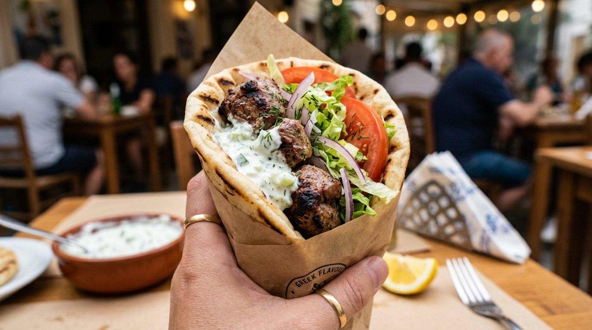 LAMB SOUVLAKI PITA sw