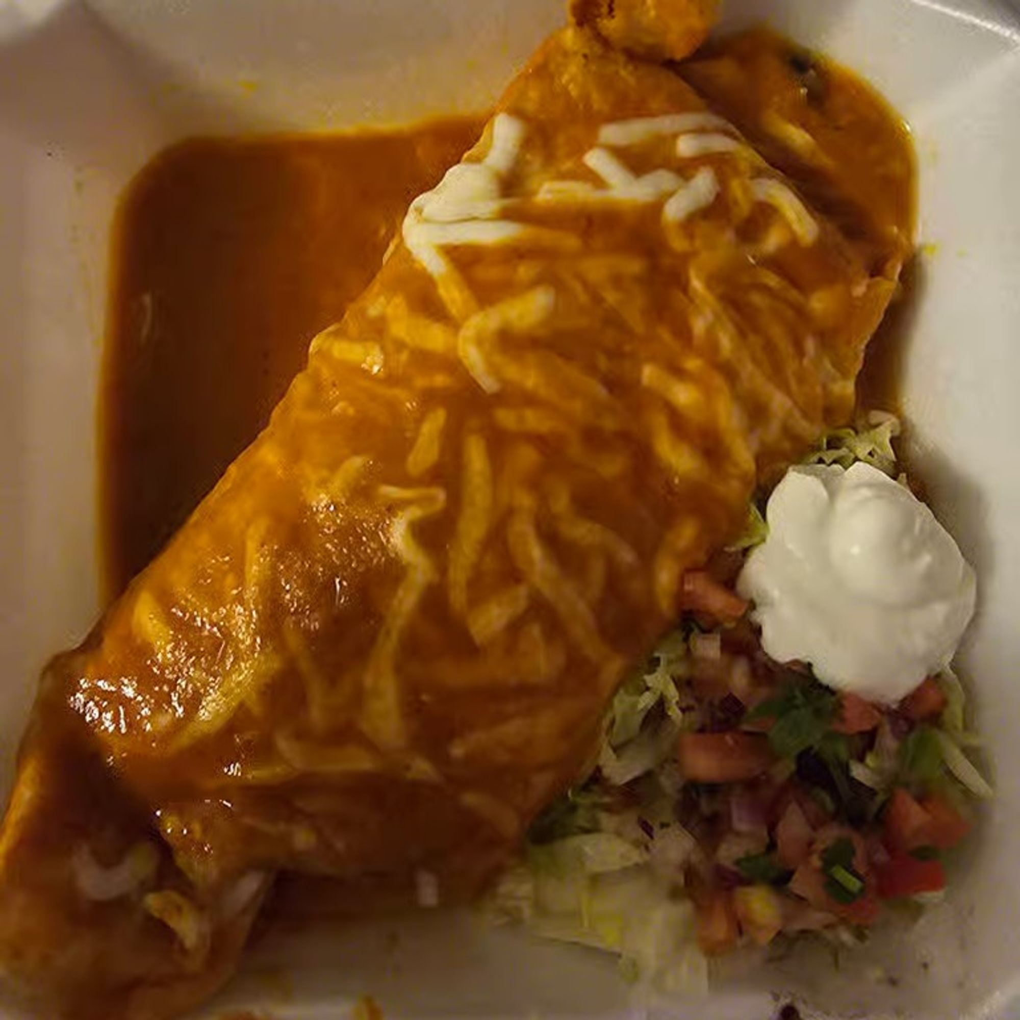 Wet burrito