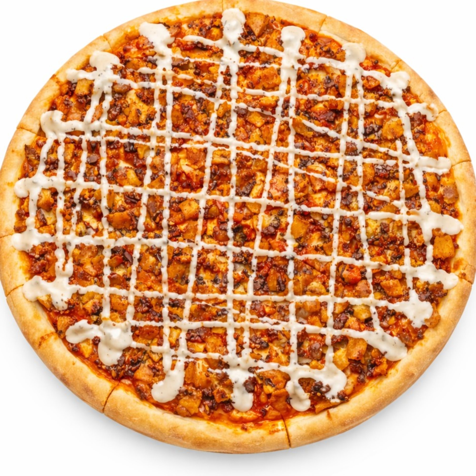 Chicken Bacon Ranch Pizza