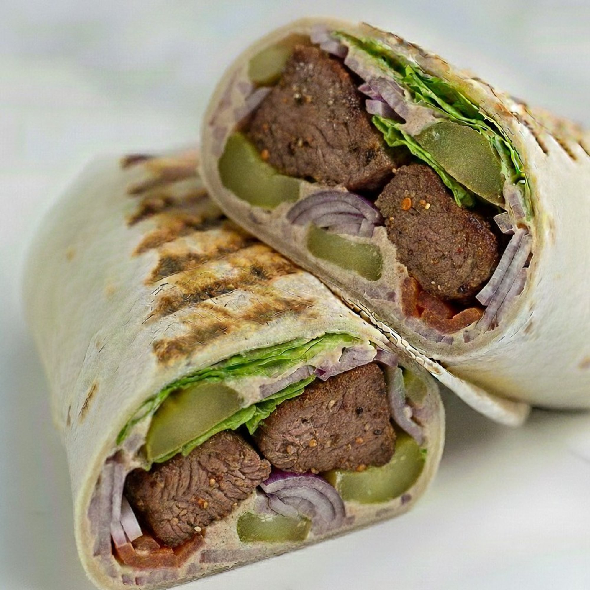 Beef Shish Kabob Wrap