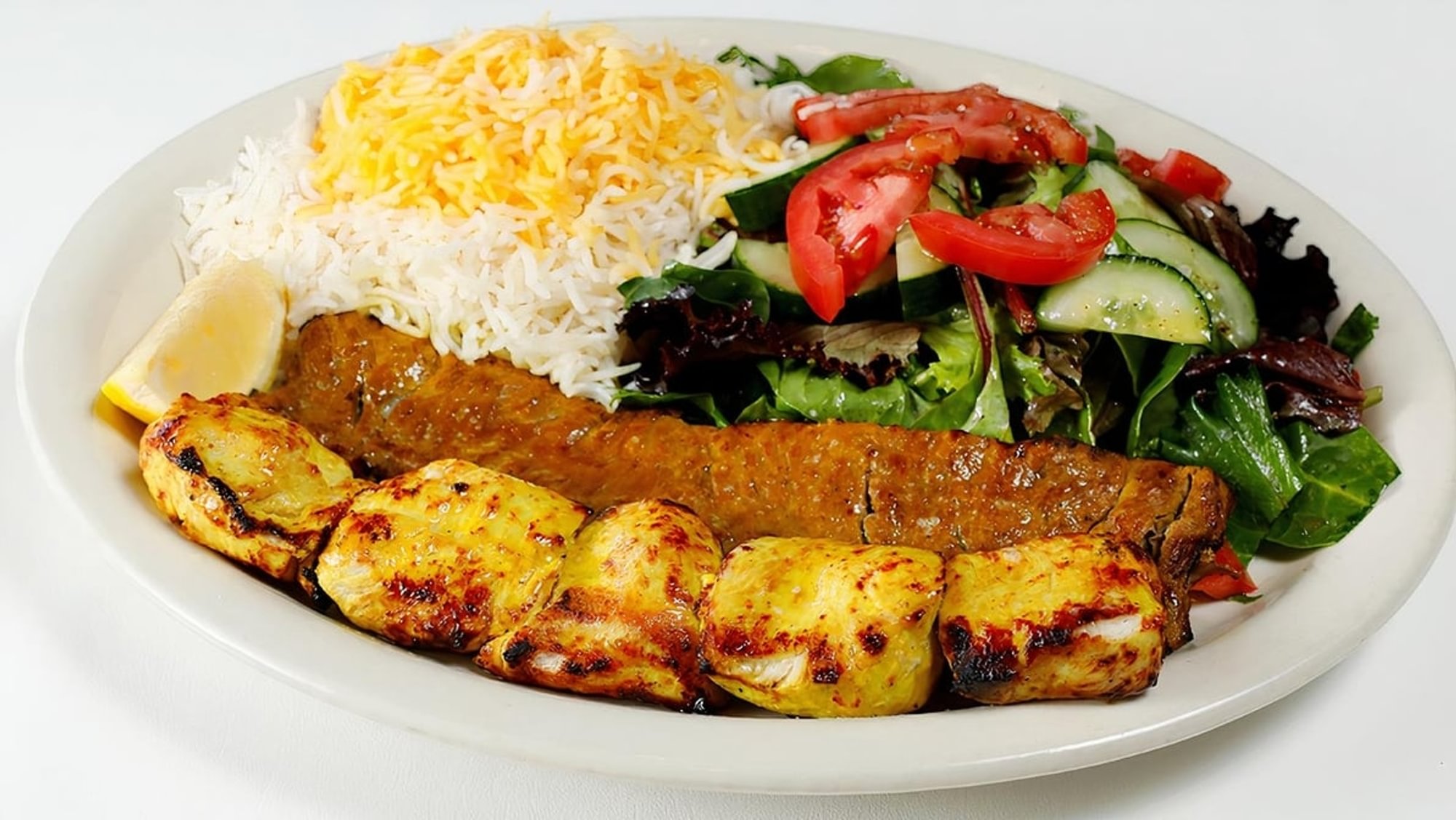Combo B (Shish or Barg Plus another kabob)