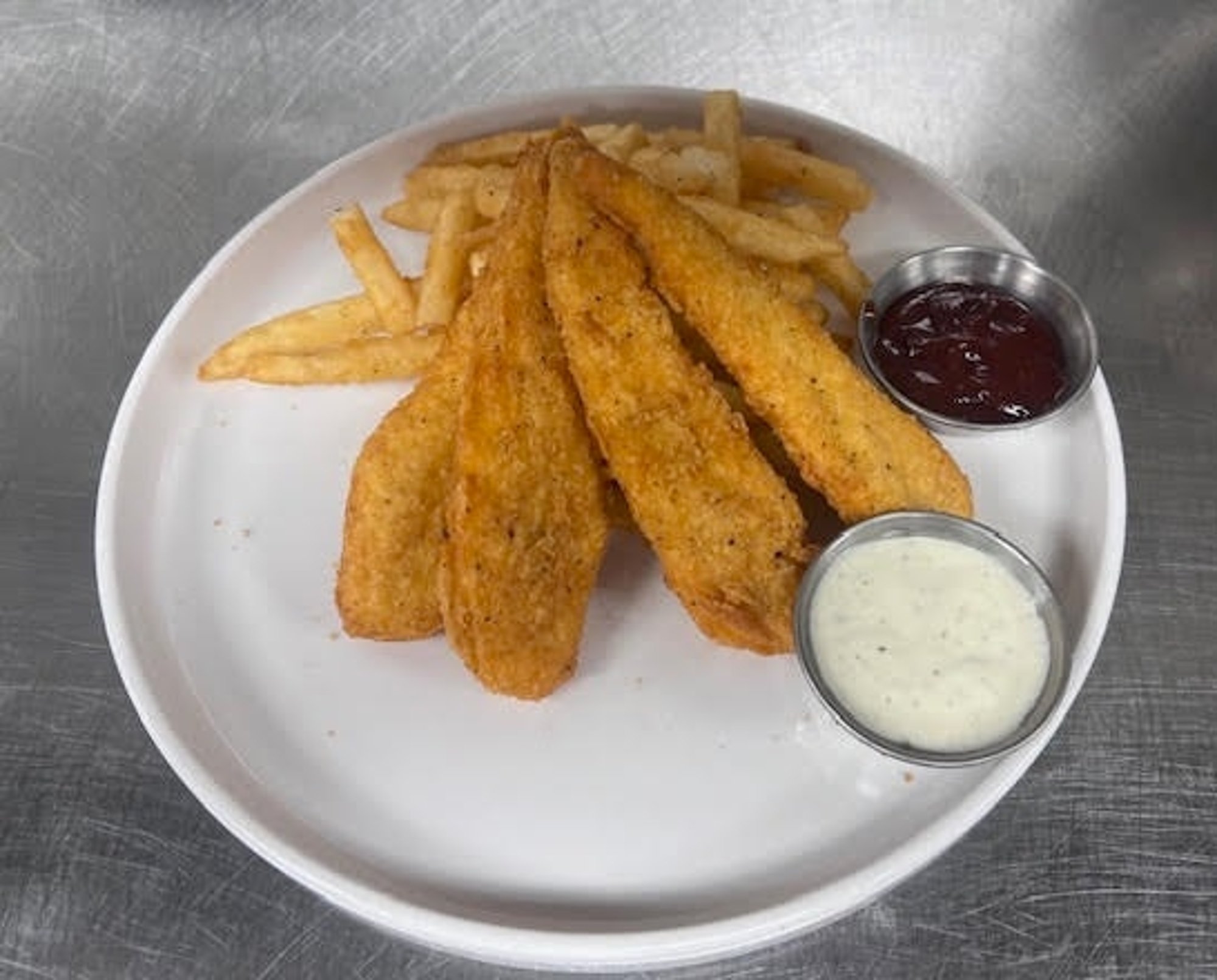Chicken Strips with Fries