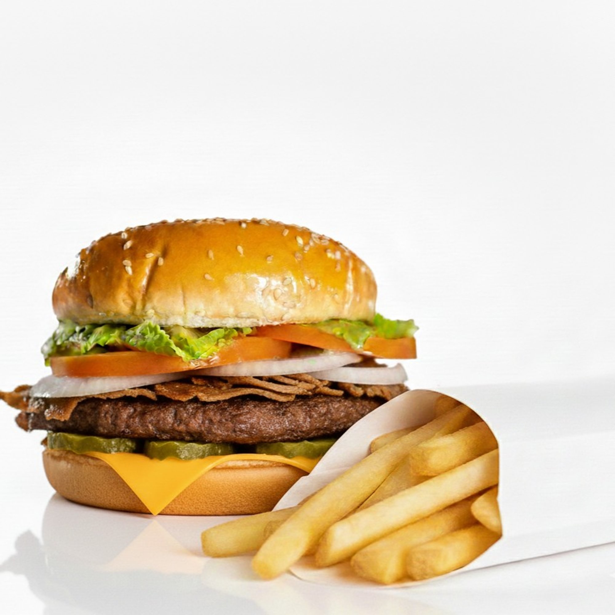 Gyro Cheeseburger Meal