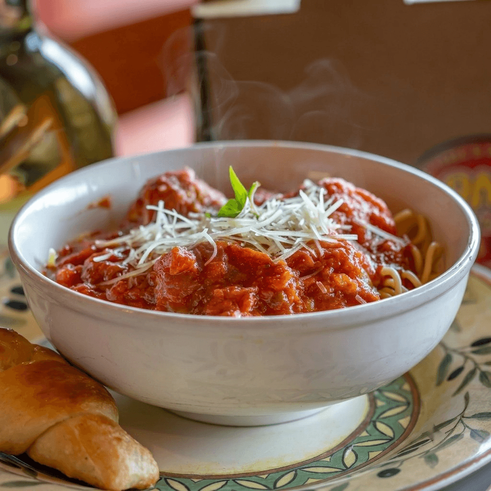 Spaghetti and Meatballs