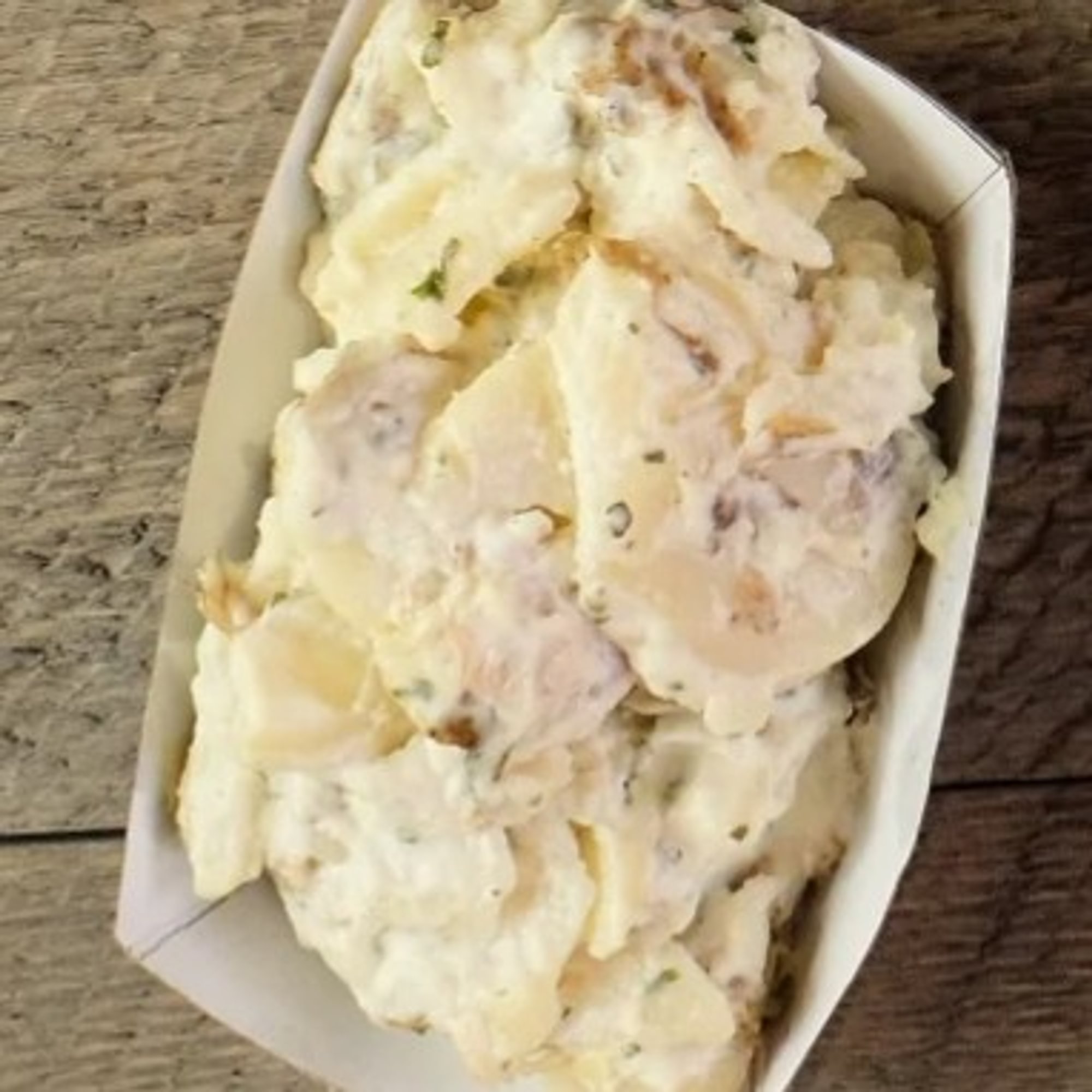Bleu Cheese and Bacon Potato Salad