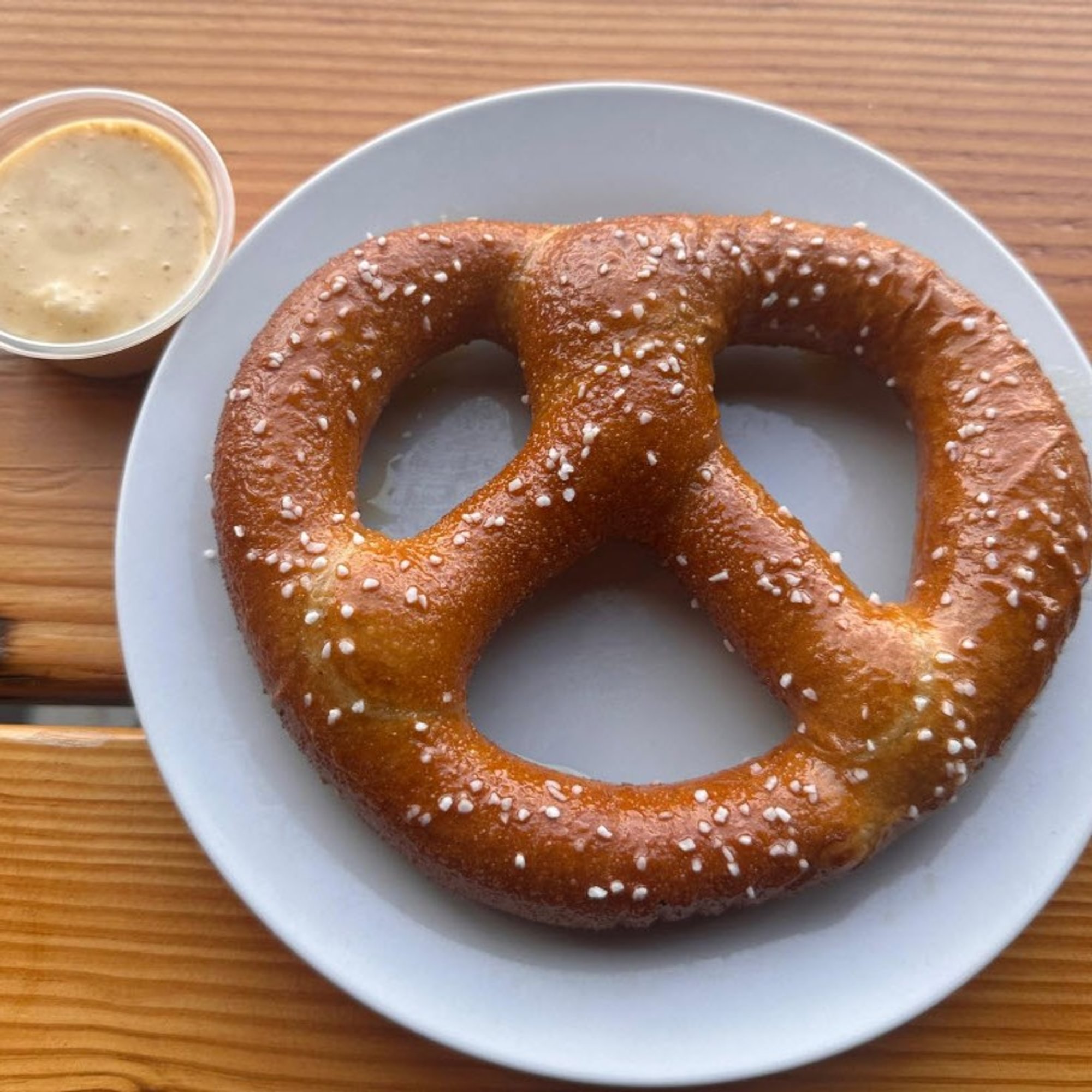 Hot Honey Butter Jumbo Pretzel