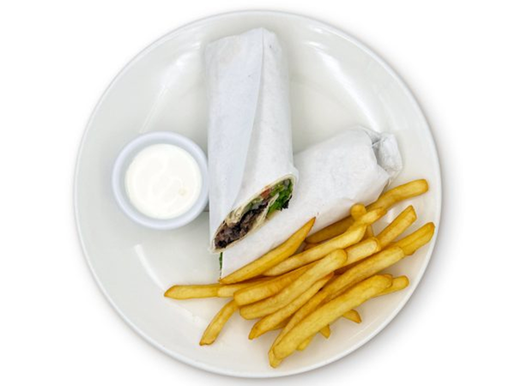 BEEF DONER WRAP