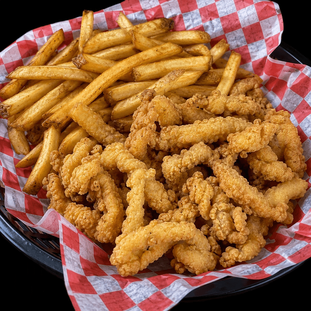 Friday – Large Fried Clam Strips & Fries