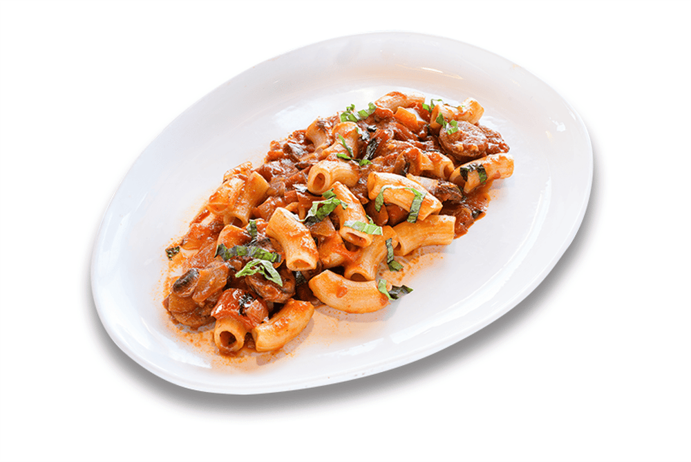 Rigatoni Sausage and Peppers Pasta