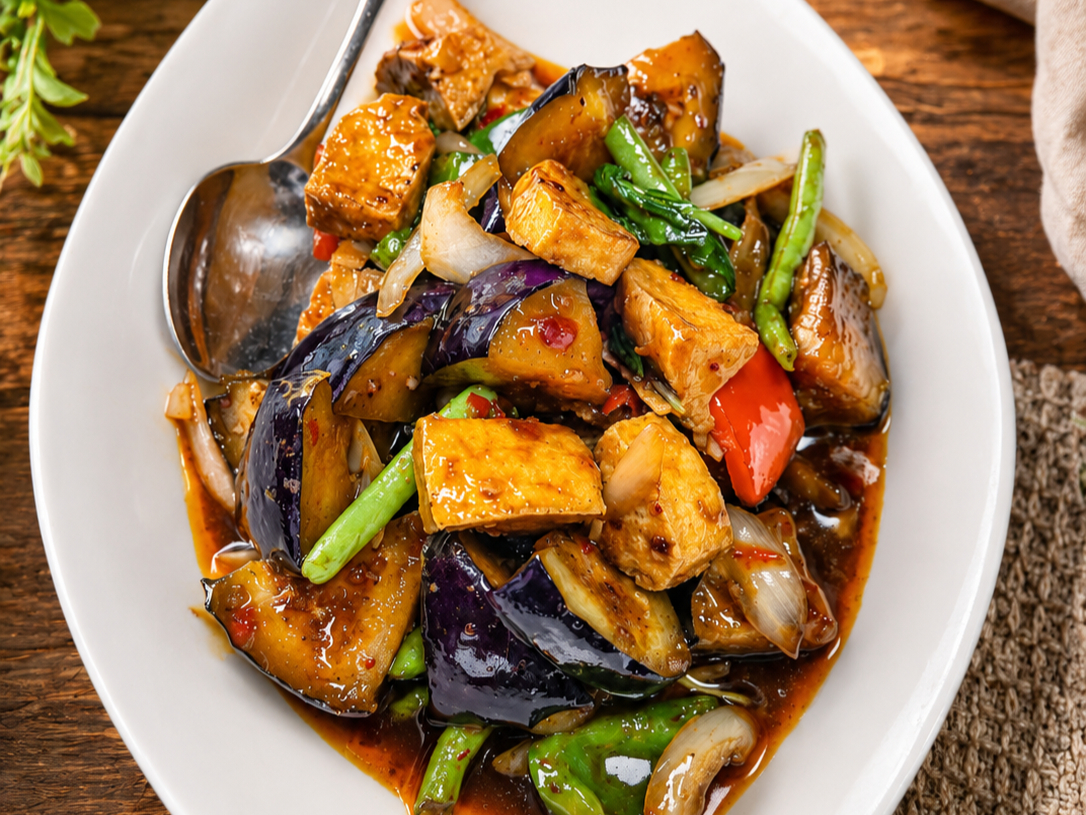 Spicy Eggplants