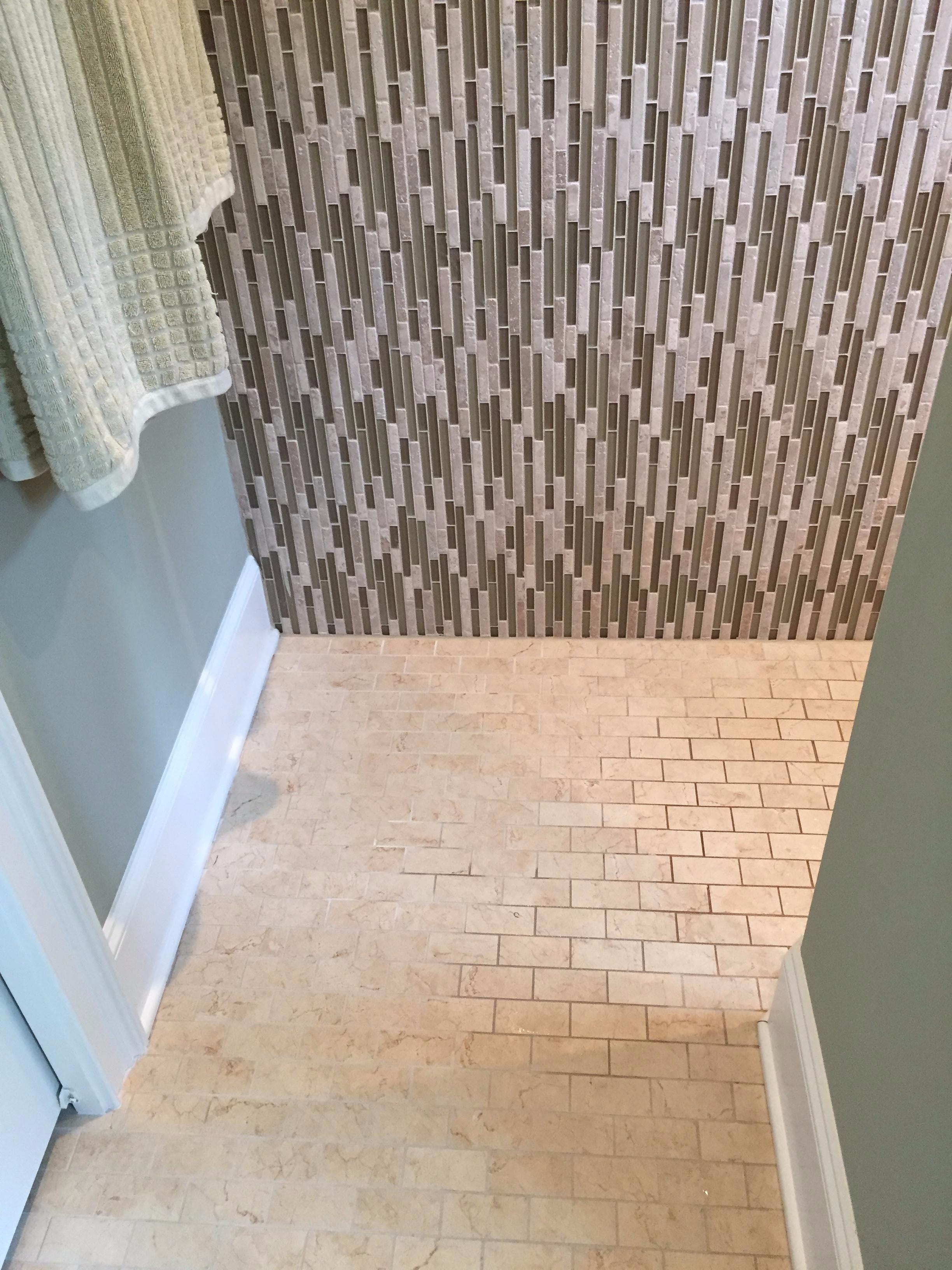 Master Bath Shower walls 