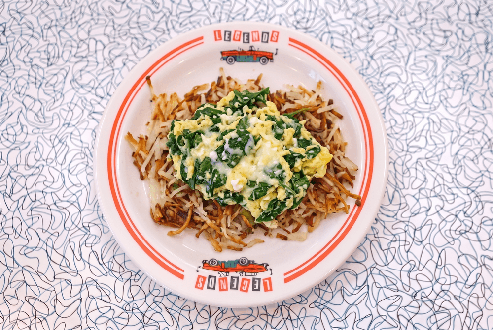 Spinach & Feta Skillet