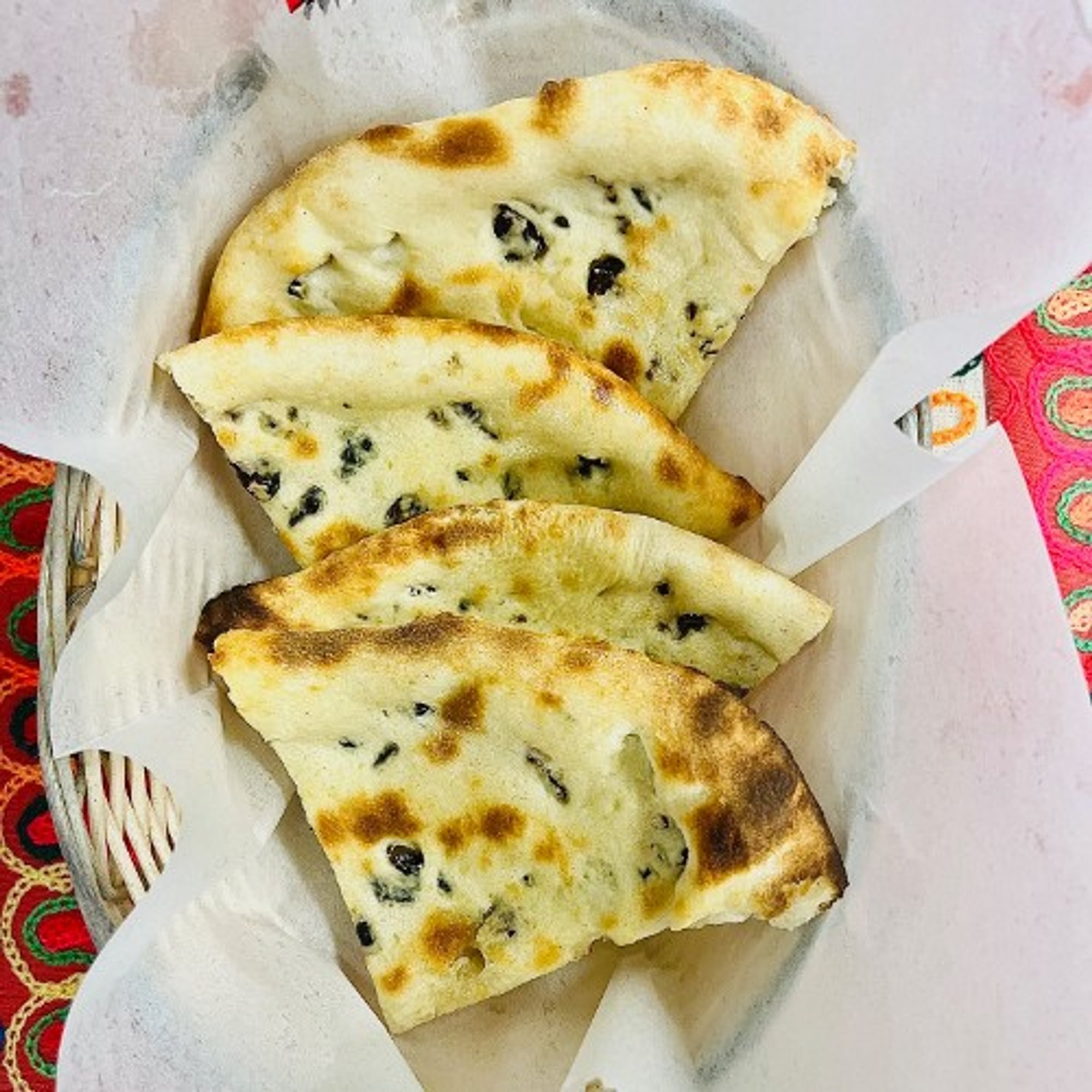 Cranberry Naan
