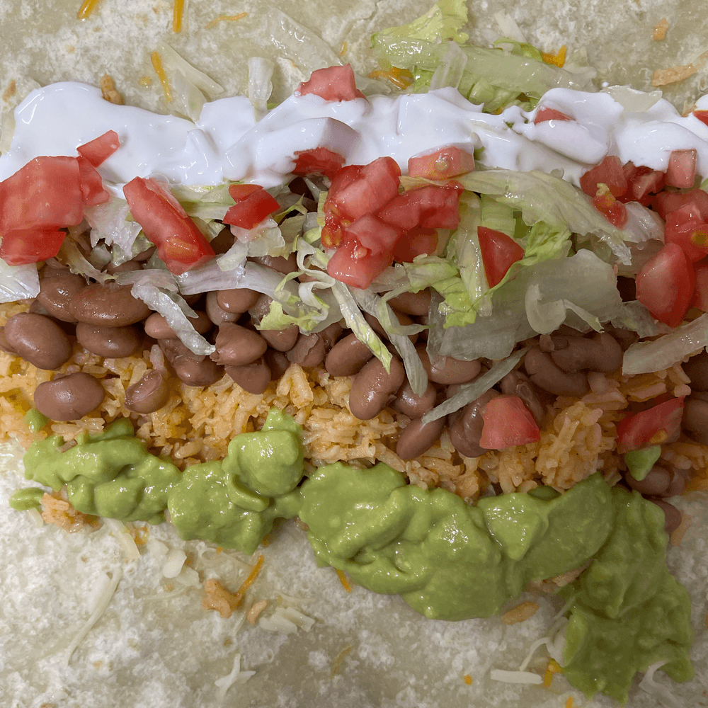 No Meat Burrito