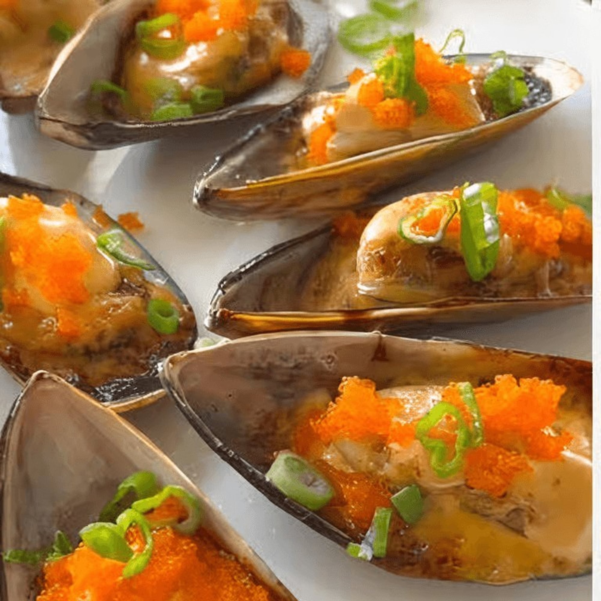 Baked Green Mussel/Spicy Garlic 4pcs