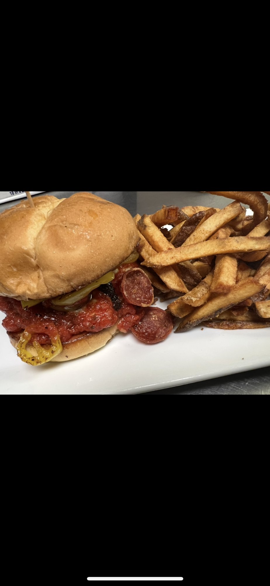 Ridiculous Pizza Burger