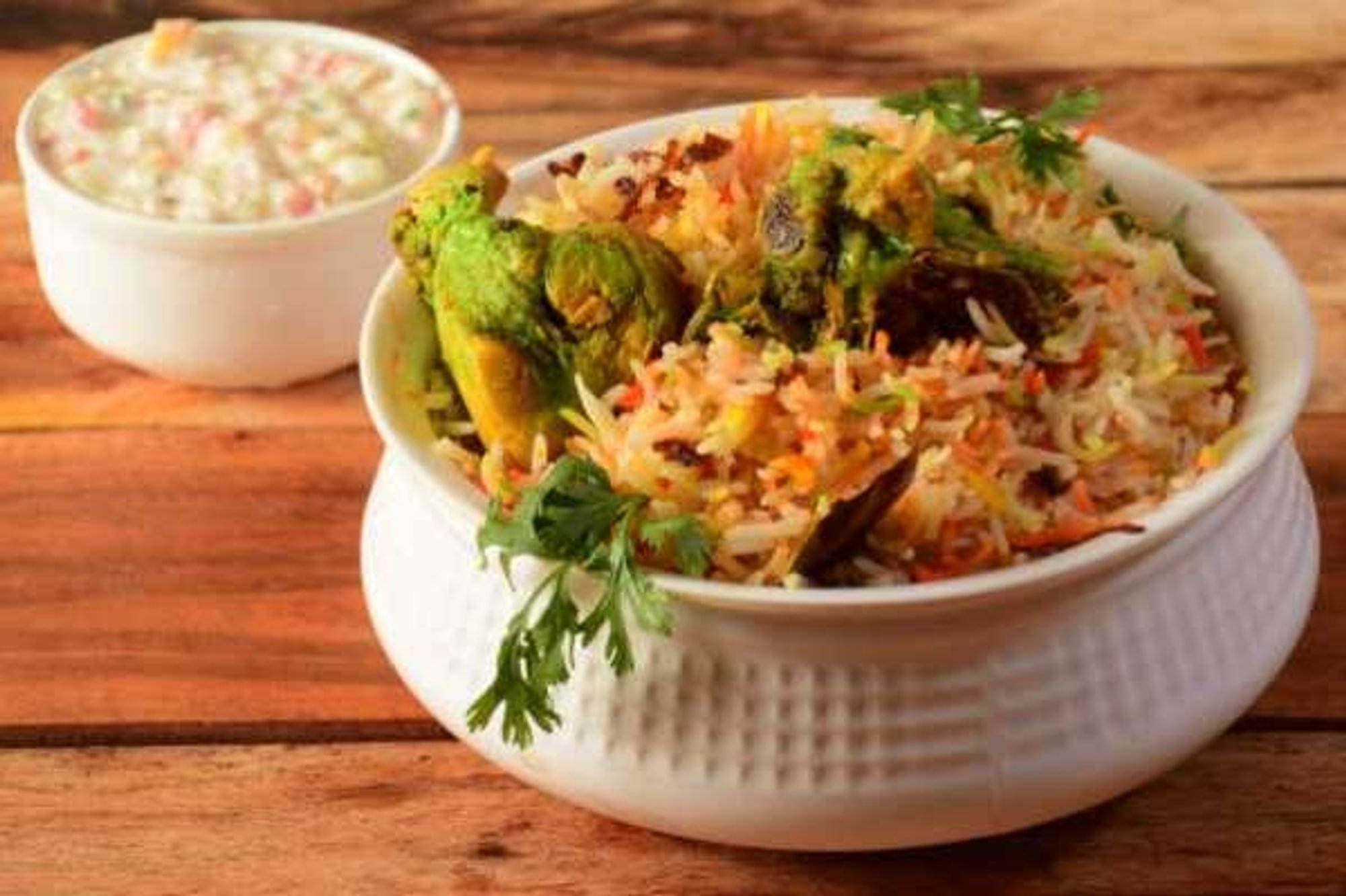 Vegetable Dum Biryani