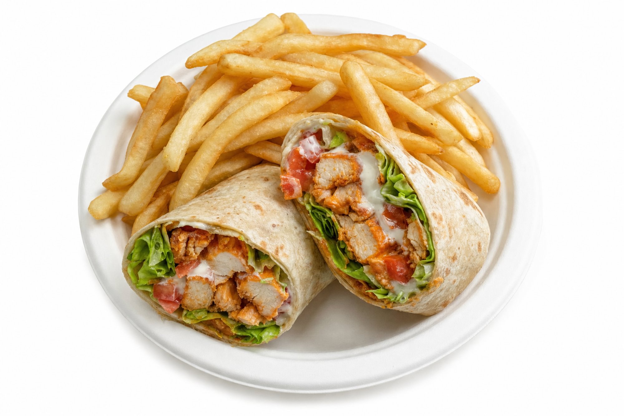 Buffalo Chicken Wrap Deluxe