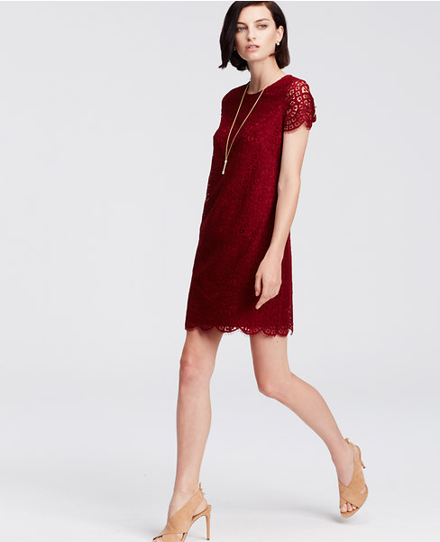 Lace Shift Dress